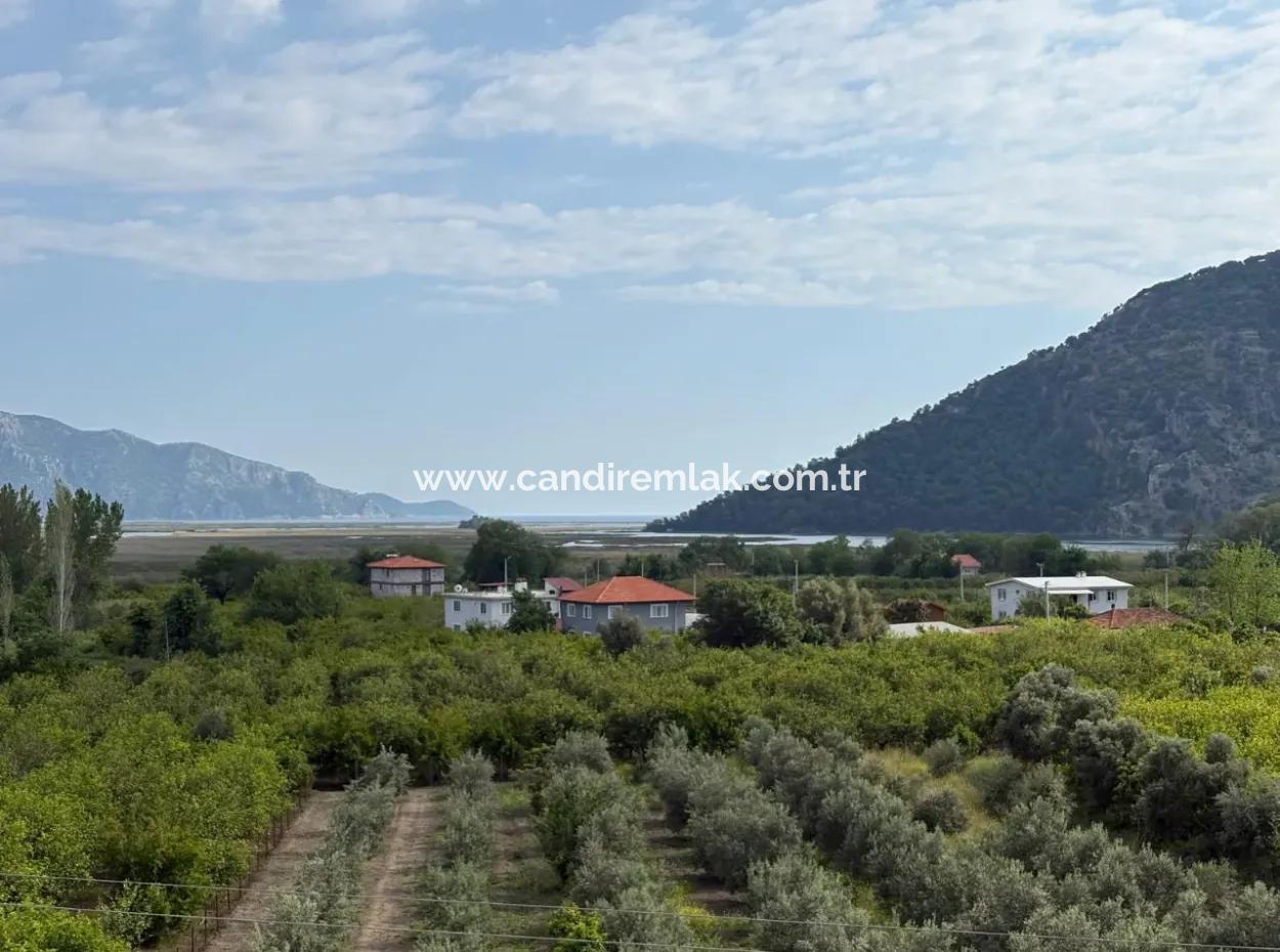 1.721M2 Grundstück Zum Verkauf Im Dorf Çandır Mit Meer- Und Seeblick