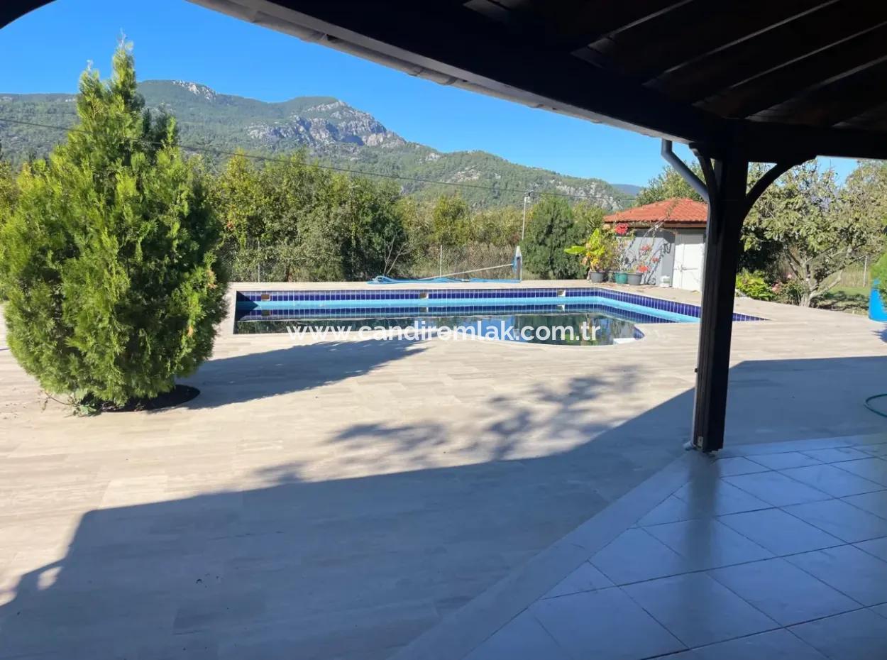 4 2 Villas For Sale In A Plot Of 6000M2 In Dalyan Gulpinar