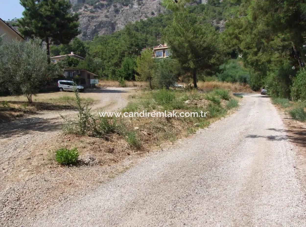 Land For Sale In Gocek Fethiye Göcekde 2017M2 Land For Sale With Full Sea View