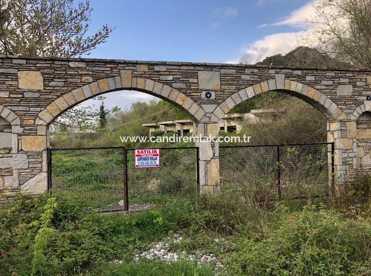 Land For Sale In Dalyan Gülpınar On The Main Road 9,037M2
