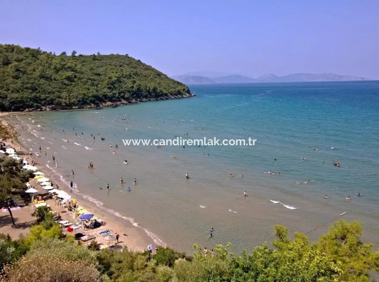 Land For Sale In Guzelçamlı With Sea View 3733M2 % Zoning Land For Sale