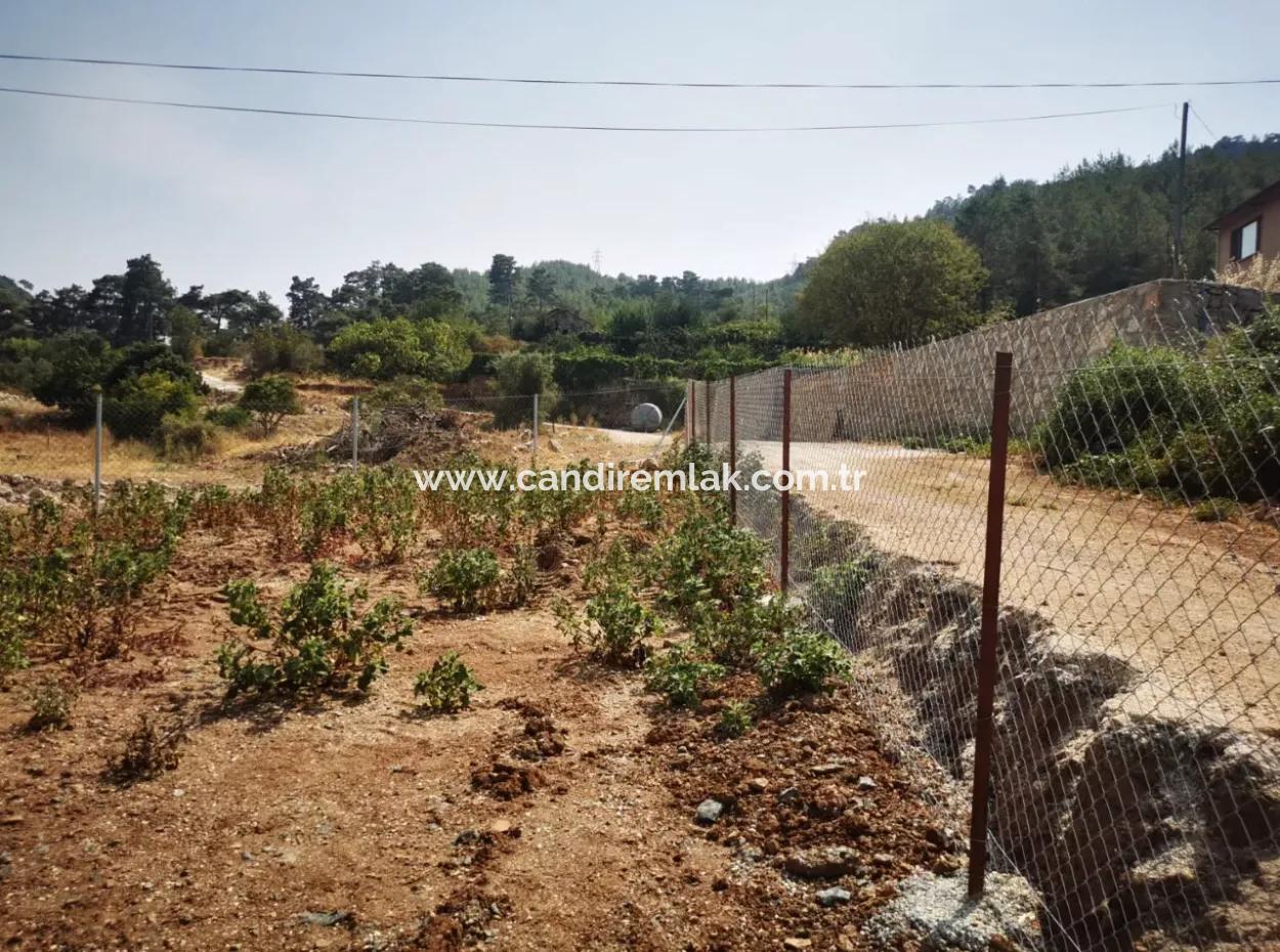 1245M2  Land For Sale In Marmaris Çamlı