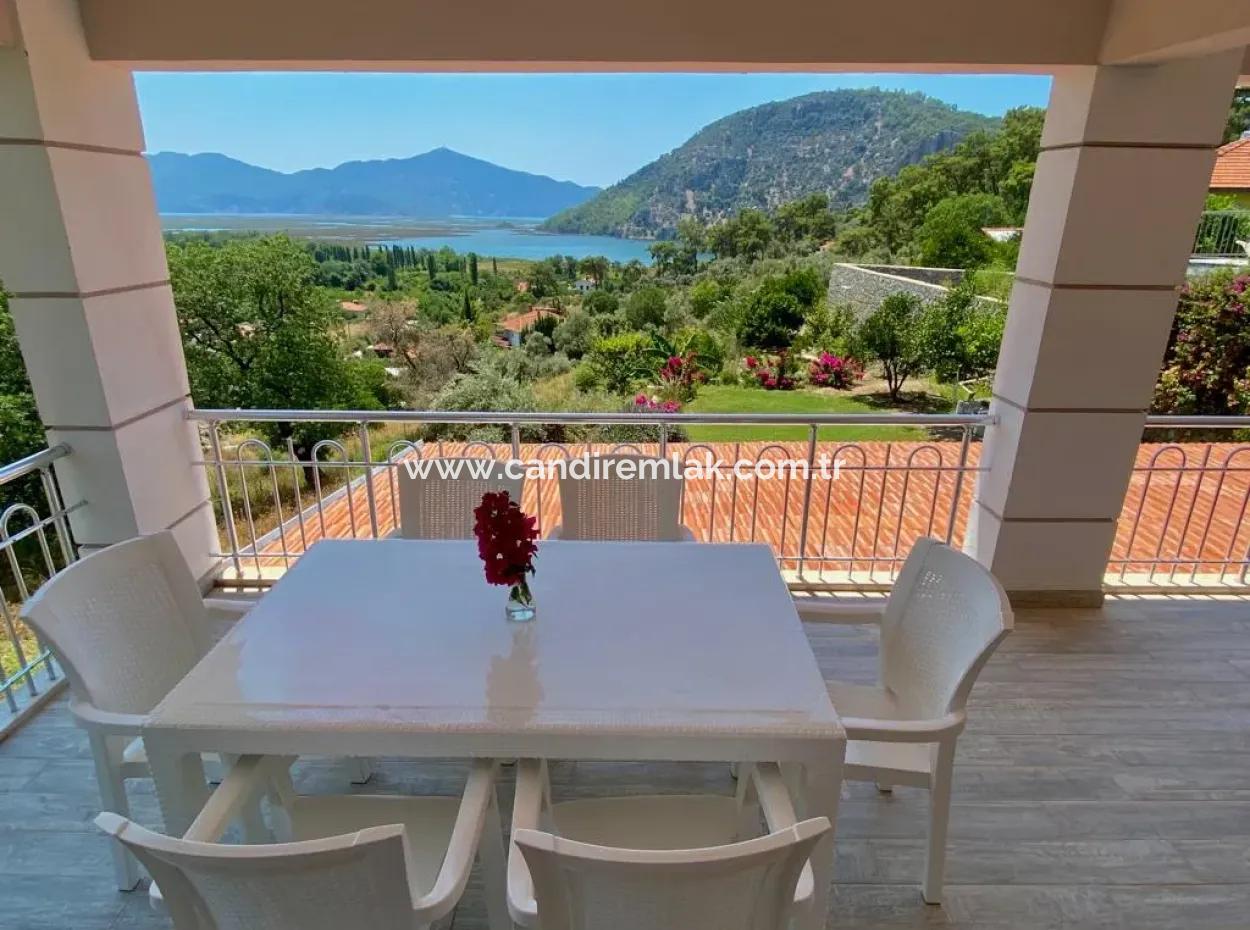 4 2 Villa Houses For Sale With Sea View In Çandır