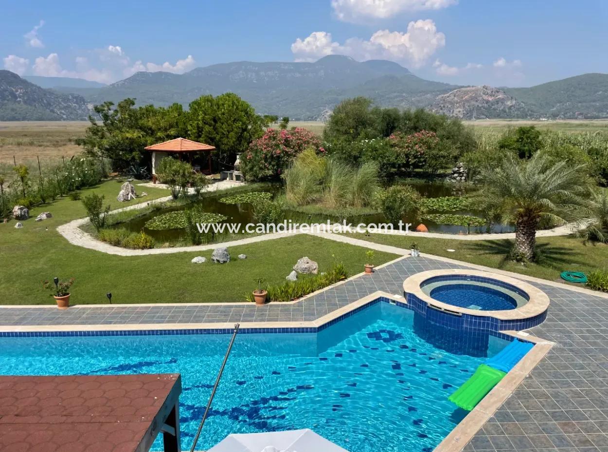 Dalyan 4 1 Luxury Villa For Sale In 7000M2 Land