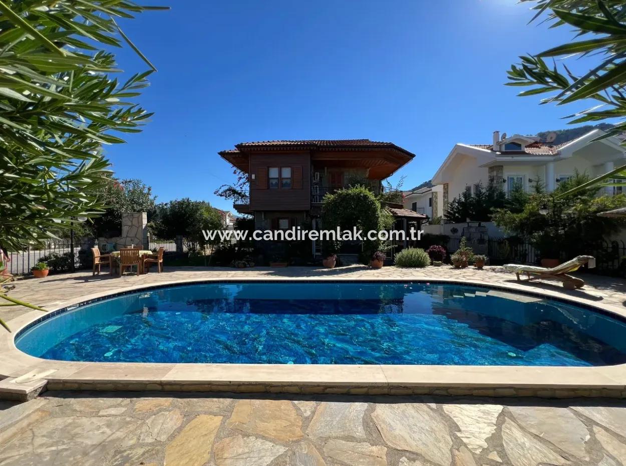 Stone Villa For Sale In A 580M2 Plot In Gulpinar, Dalyan